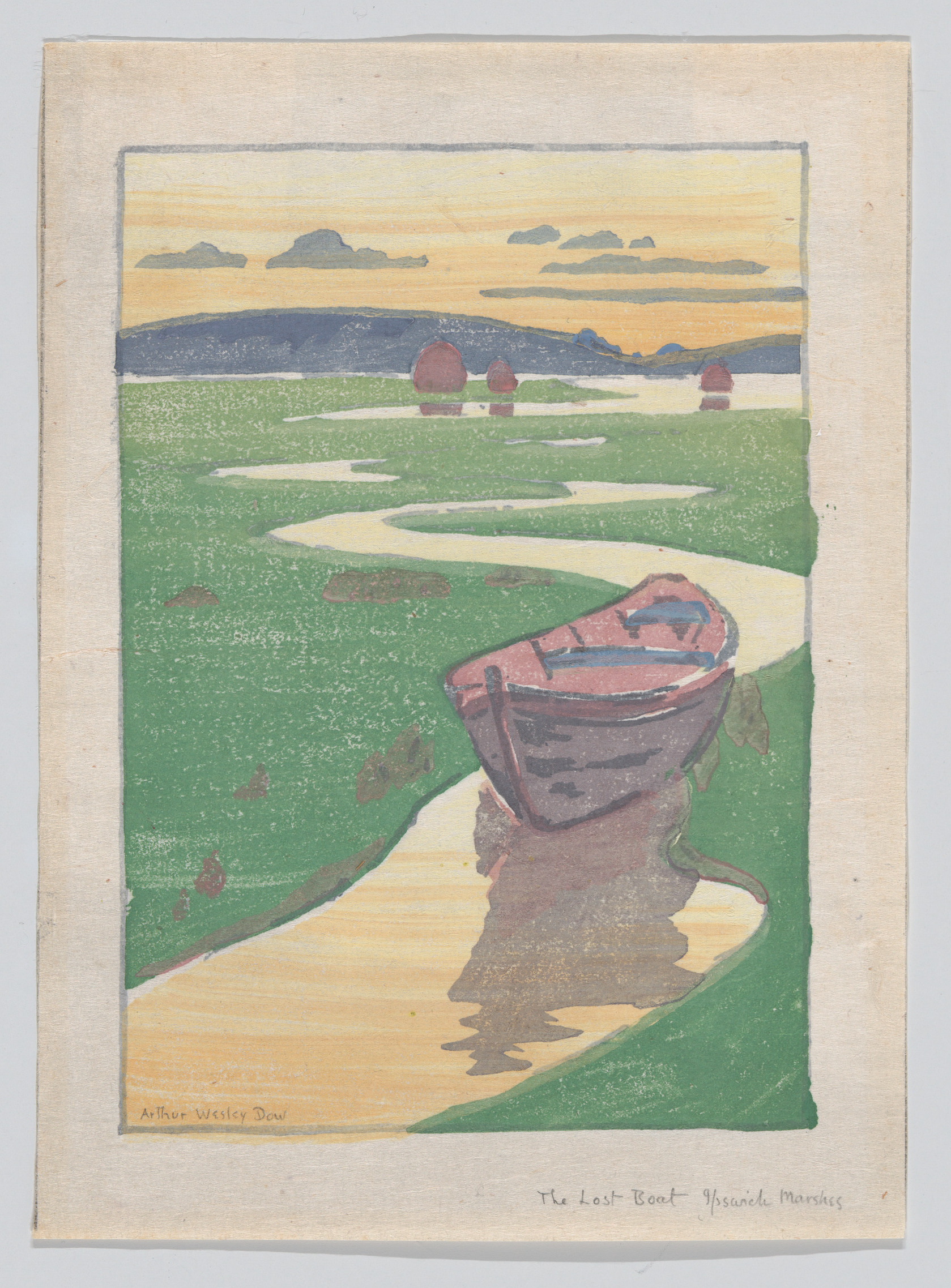 The Derelict by Arthur Wesley Dow